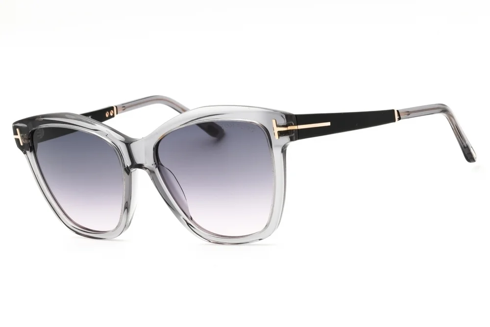 NWT Tom Ford FT1087-20A Gray Cat-Eye 54mm Sunglasses